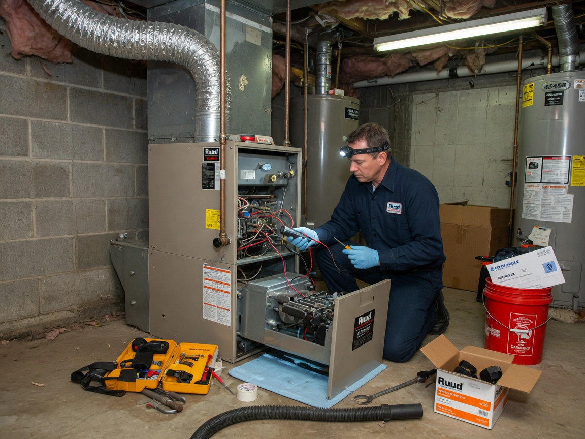 Ruud Furnace Repair in Centerville 45458